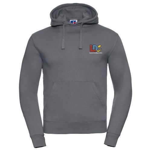 LDC-Russell Europe Authentic Hooded Sweatshirt Convoy Grey